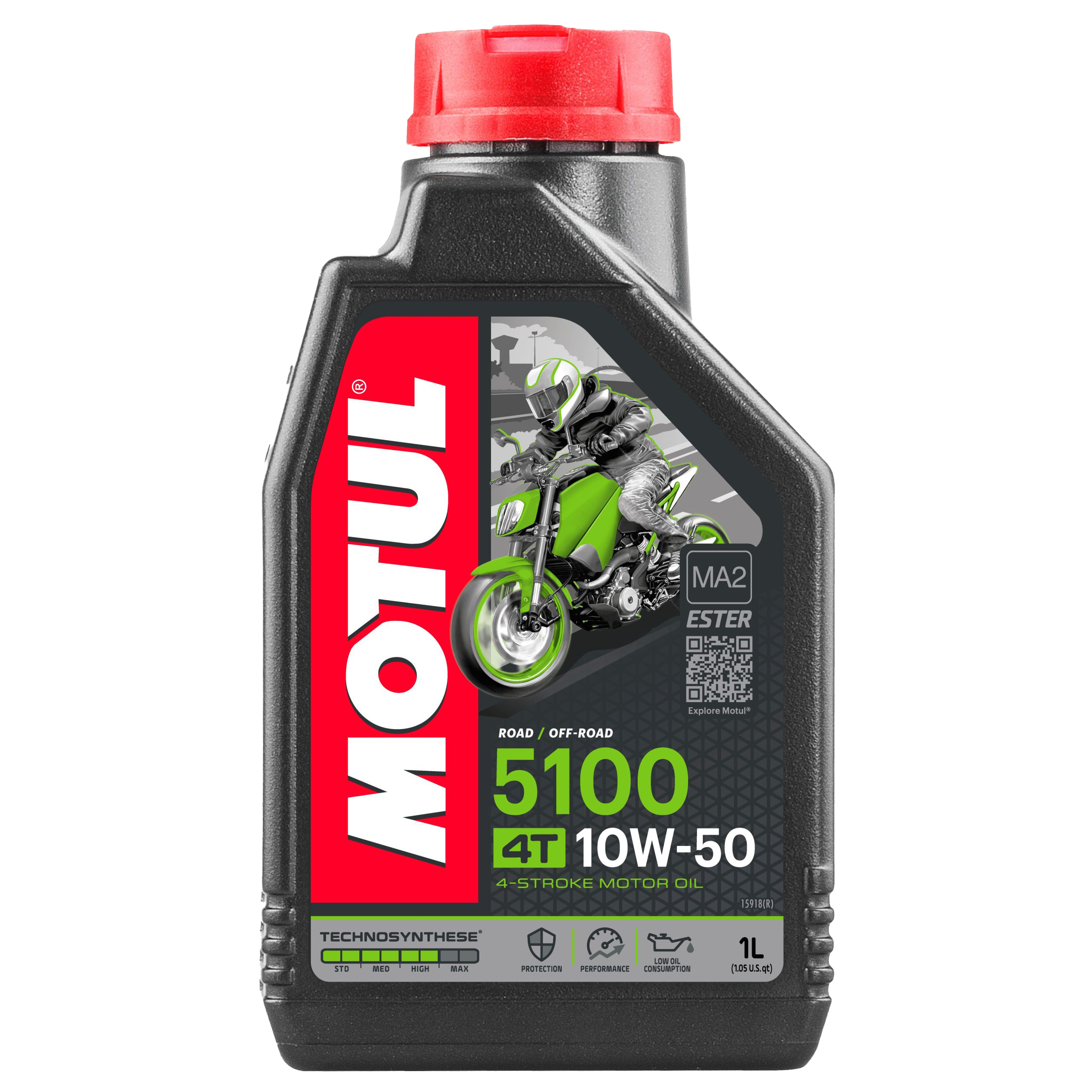 Motul 5100 Ester 4T 10W50 - Technosynthetic Oil