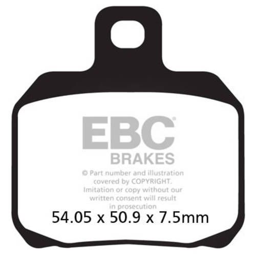 EBC Double-H - Plaquettes de Frein en Métal Fritté - FA266HH – Image 2