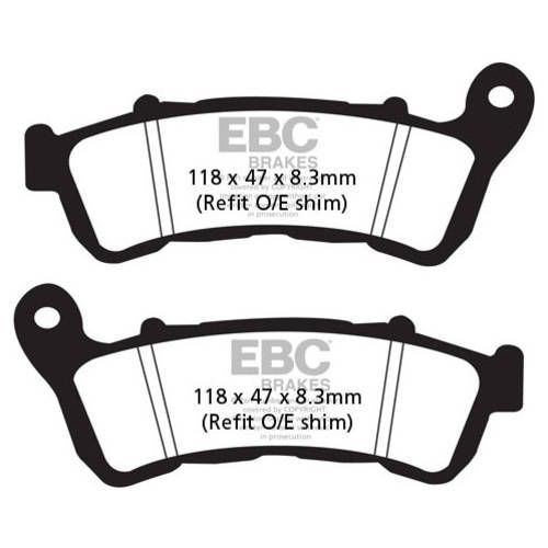 EBC Double-H - Plaquettes de Frein en Métal Fritté - FA388HH – Image 2